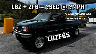 LBZ Duramax Swapped OBS GMC Goes Drag Racing