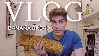 VLOG UN DÍA CONMIGO | ASÍ HAGO MI PAN DE PLÁTANO | RECETA