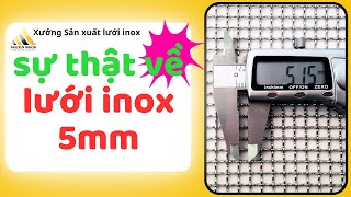 🔴So Sánh Các Loại Lưới Inox 5mm Phổ Biến Trên Thị Trường