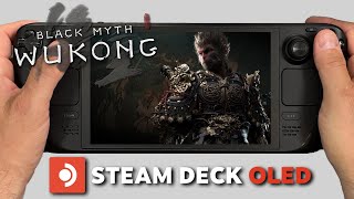 Black Myth: Wukong | Steam Deck Oled Gameplay | Steam OS | FSR + Frame Generation