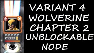 Variant 4 Wolverine Ch 2 Waning Moon Unblockable | MARVEL CONTEST OF CHAMPIONS | MCOC | VARIANT 4 |