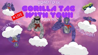 🔴Gorilla Tag LIVE code with you guys!🔴Join up for minigames, mods, and more!