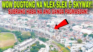 WOW MALAPIT NA MAGDUGTONG NLEX AT SKYWAY ANG HABA NA ANG GANDA NA PAG MASADAN UPDATE NOV:14:2024