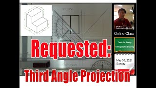 Orthographic Drawing - 3rd Angle Projection