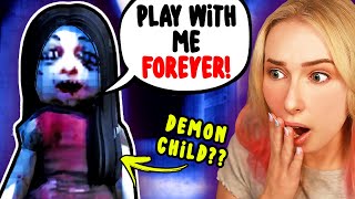 I Tried Babysitting the DEMON CHILD.... Roblox