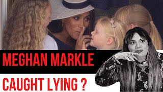 Meghan Markle caught lying again??