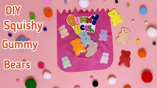 Изготовление бумажных игрушек-сукуши \ Activity /Jelly Bean Squishy / DIY Paper Squishy \ Gummy Bear