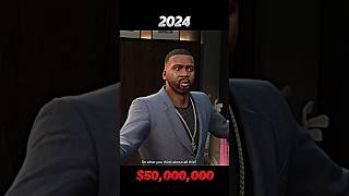 Franklin Clinton Then and Now II (💰) II #gta #gtav #shorts