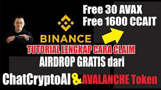 Tutorial Claim 30 Token AVAX dan 1600 CCAIT Token  Gratis