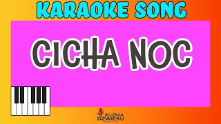 Cicha noc - karaoke z linią melodyczną