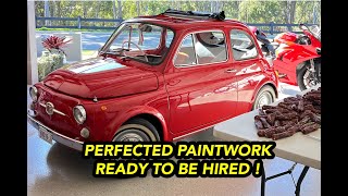 Fiat 500F Classic PERFECTED paintwork , Ceramic Coated