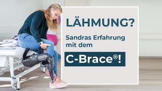 C-Brace® Beinorthese: Sandra geht trotz Lähmung (vorher & nachher)