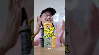 How to Stack Pocket Coffee Cups Neatly (CapCut Tutorial)