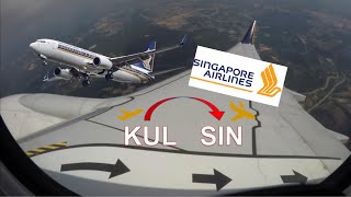 ✈︎ SINGAPORE Air ✈︎ Boeing 737 MAX 8 - Thunderstorms - FULL FLIGHT