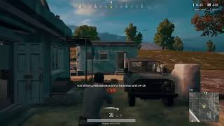 PUBG Xbox One-DP28 Killing Jeep Driver