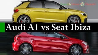 Test Comparativo 2019 Audi A1 Sportback vs 2018 Seat Ibiza Specifiche Tecniche | 0400