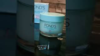 💧💙 PONDS MOISTURIZER ✨ #shorts #viral