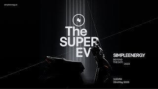 The Super EV- Simple One Official Debut!