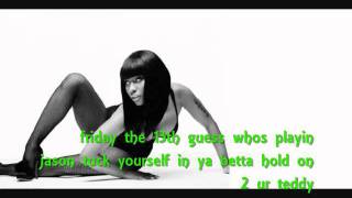 My chick bad Nicki Minaj Verse lyrics