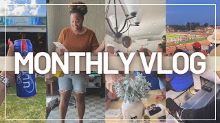 AUGUST VLOG | 50 cent concert, taking my first pregnancy test, bunco party, updating to Goodnotes 6!