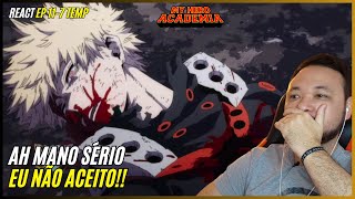 MEU DEUS BAKUGO! NÃO É POSSÍVEL! REACT BOKU NO HERO EP 11 TEMPORADA 7