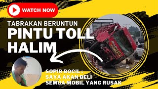 KECELAKAAN TOLL HALIM