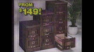 1985 Saw Mill Furniture commercial 2