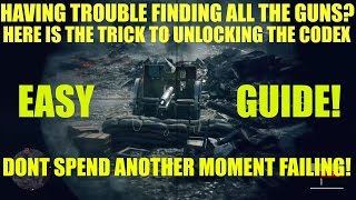 FIELD GUN LOCATION AND ANTI-GLITCH METHOD! FOR CODEX UNLOCKING