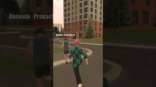 😱 ПРОКАЧАЛ БОМЖИКА В GTA SA БЛЕК РАША #Shorts