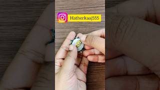 Eid-এ dress-এর সাথে match করে Finger Ring তৈরি করে নাও😱 #shorts #fingerringrs #youtubeshorts #diy