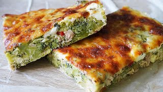 ESTARÁS COCINANDO ESTA DELICIOSA RECETA UNA Y OTRA VEZ! COMIDA DE BRÓCOLI FÁCIL Y SALUDABLE