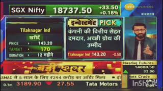 Tilaknagar Ind Latest News Today|| Tilaknagar Ind Long Term Target