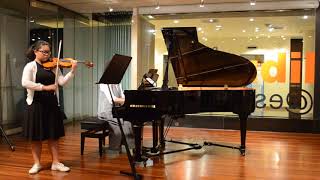 Esplanade Library - Youth Musician Festival; J.M.Leclair - Violin sonata in D Major