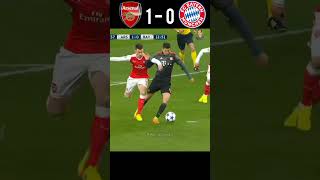 Arsenal vs Bayern Munich 2017 UEFA Champions League Round Of 16 Highlights #shorts#football#youtube