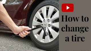 DIY How to change a tire