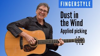 Learn Dust in the Wind applied picking on guitar | Intermediate guitar lesson