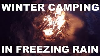 Winter Camping - Ontario Crown Land