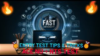 Achieve Your Dream: FAST University Entry Test Strategies! | Admission In FAST University 2024!!