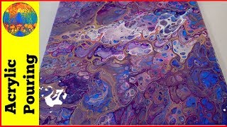 Flip Cup Over A Failed Acrylic Poured Painting