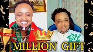 🛑idris Vs Mubarek 1 Million Gift😱🎉 ከ 40ሺ በላይ ተመልካች ያገኘው LIVE‼️🇪🇷🏆