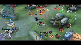 Hanabi Menyerang Lawan yang brutal #mobilelegends #hanabi #aldous #estes