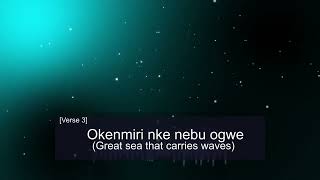 Osinachi Nwachukwu_Ikem lyrics video (God of Power )