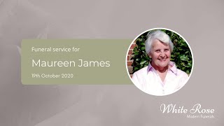 Maureen James Funeral Service