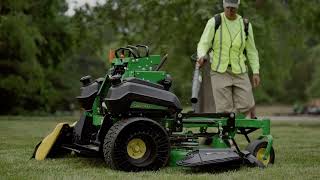 Q800 Series QuikTrak™ Stand On Mowers   John Deere