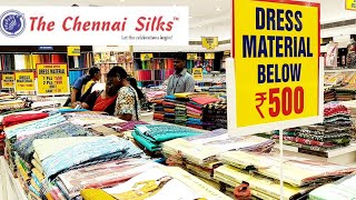 Chennai silks Diwali 🎇🪔 Chudithar Material collection/Cotton Organza chanderi cotton collection