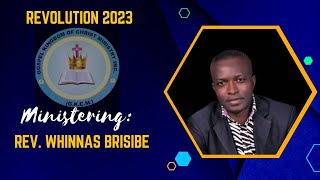 REVOLUTION 2023  DAY 3 -SECOND LECTURE(REV. WHINNAS BRISIBE)