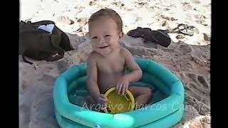 Marcos Jonas na praia do pontal RJ em 2002