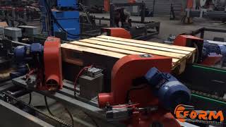 Pallet Double Nailing Line (Automatic) │ Palet Çift Çakım Hattı (Otomatik) │ FORM MACHINE