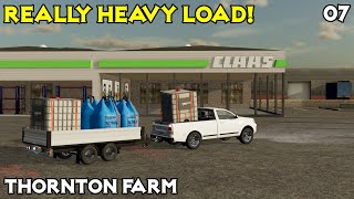 HEAVY LOAD on the jeep! - Thornton Farm Ep 7 - Farming Simulator 22