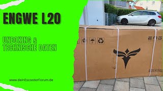 ENGWE L20 Unboxing & Technische Daten / Mini Lastenrad /